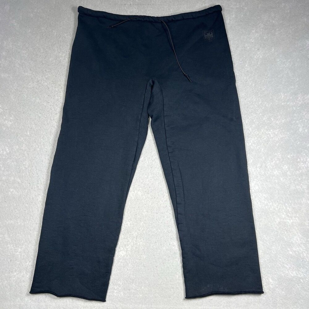 Yeezy YZY Kanye West Vultures Gosha Sweatpants Black Wide Size 3 Drawstring